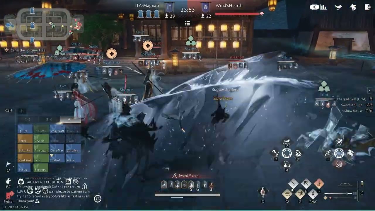 Where Winds Meet Italia - GvG - Nameless Sword Highlights- ITA-Magnati vs Wind'sHearth