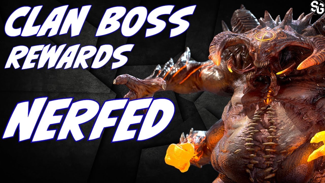 Clan boss rewards are worse! Tell me about it! | RAID SHADOW LEGENDS