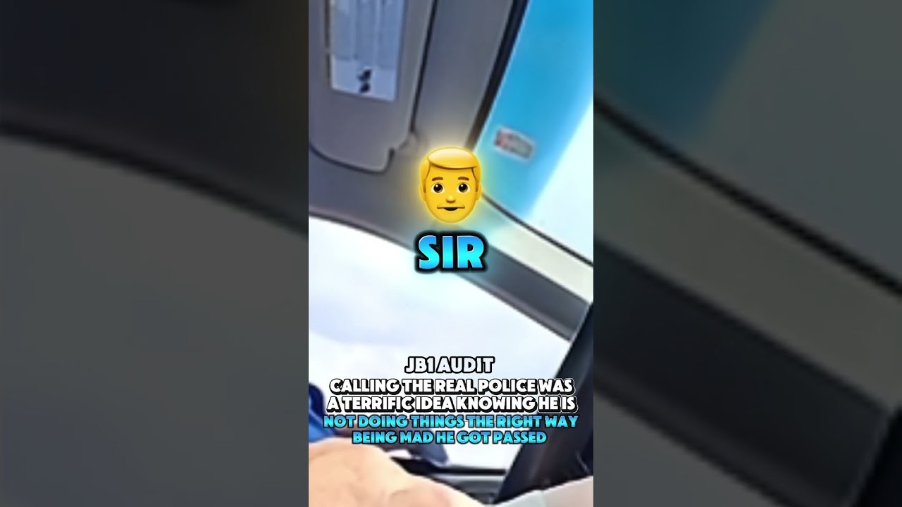 Удивительное уклонение от ответственности, попытки выпутаться и препирательства с полицией #short...