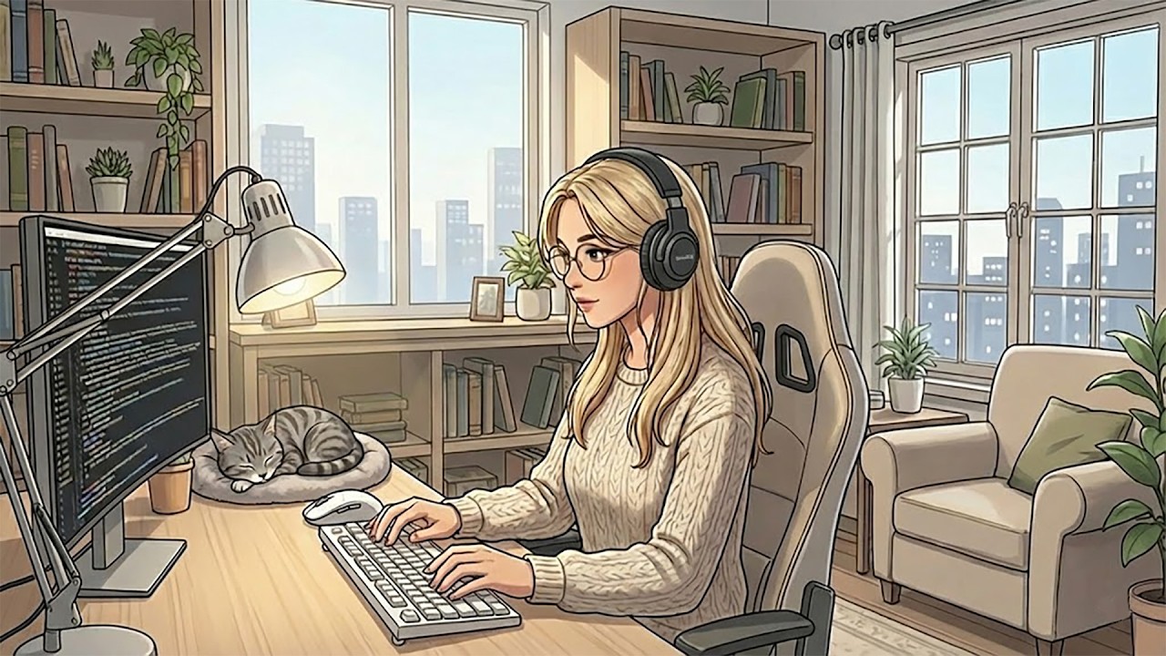 Soft Focus Flow Lofi ✨ | Smooth Beats for Deep Concentration 🌿 #lovelofisongs