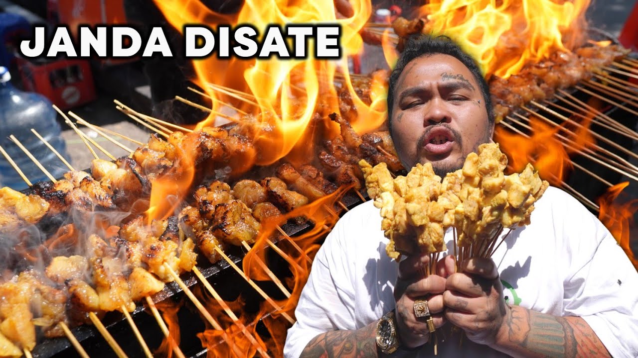 SATE JANDA BANDUNG YANG SELALU ANTRI PANJANG..!!!!