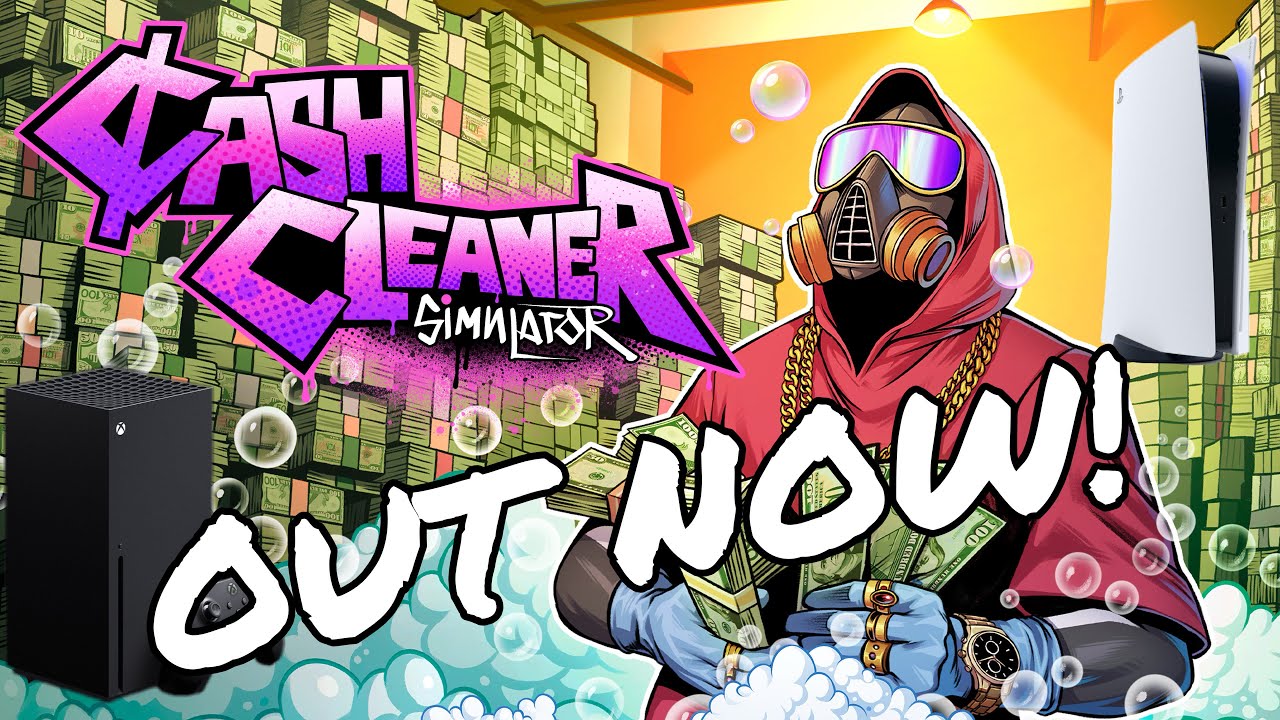 THE BEST MONEY LAUNDERING SIMULATOR IS OUT ON CONSOLES NOW! | Cash Cleaner Simulator (PS5 Gameplay)