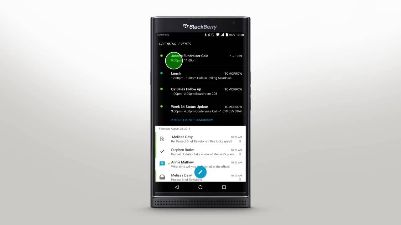 How to Demos BlackBerry Priv: BlackBerry Hub