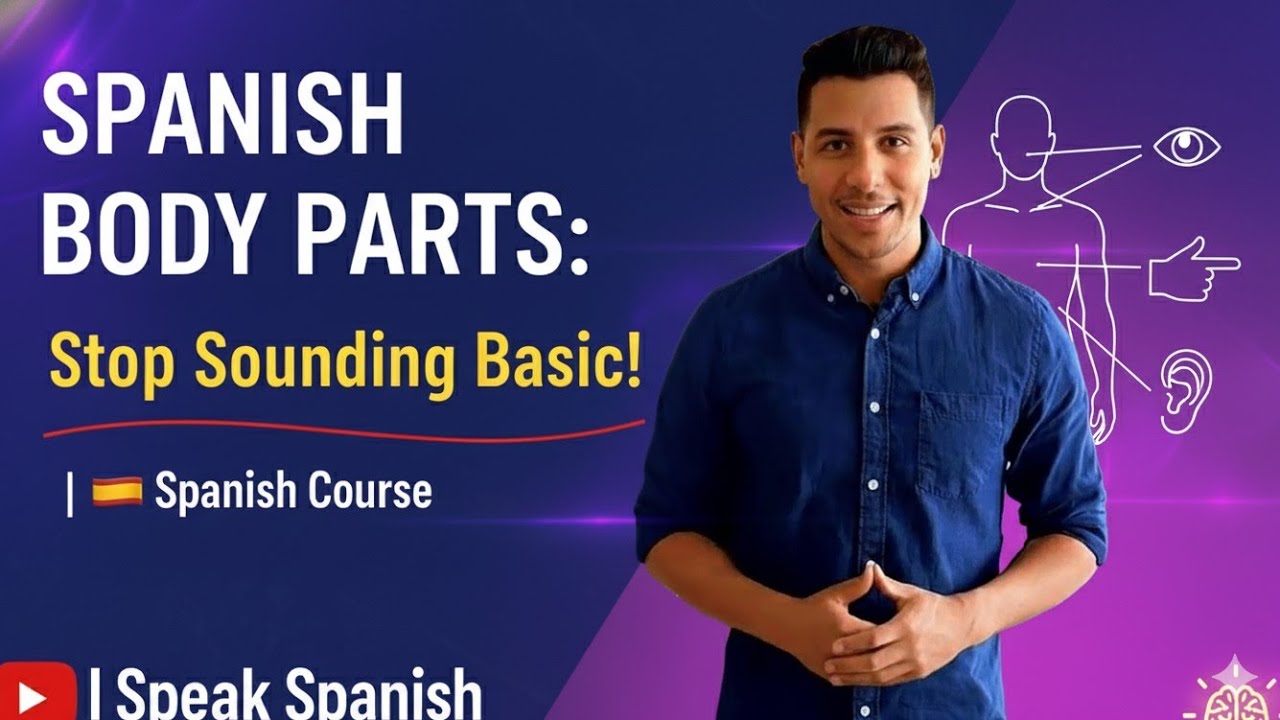 SPANISH BODY PARTS: Stop Sounding Basic! (The Fluent Vocab You Need) 🇪🇸 Spanish Course