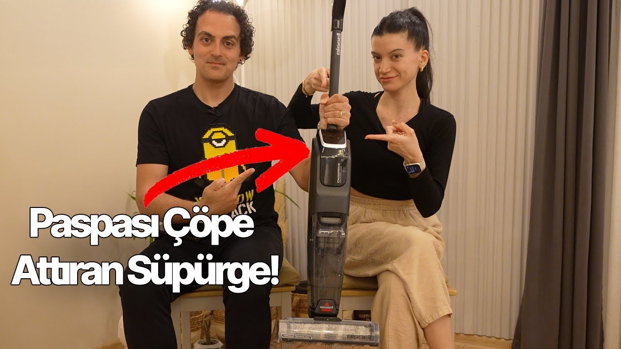 Elimiz Ayağımız Olan Süpürge! |  Bissell Crosswave OmniForce Edge Pro İnceleme