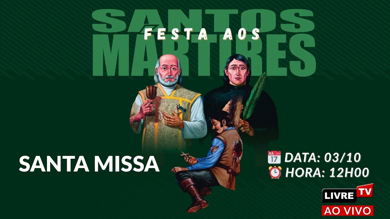AO VIVO | DIA 03-10 | Missa da Manhã |  – Festa dos Santos Mártires 2025 | Uruaçu/RN