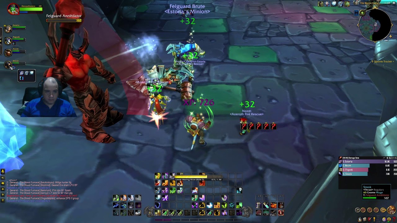 WoW || (MOP) ForKalimdor GDKP (25-man) Throne of Thunder (Day 22) || TBC Aniversary Leveling (Day 1)