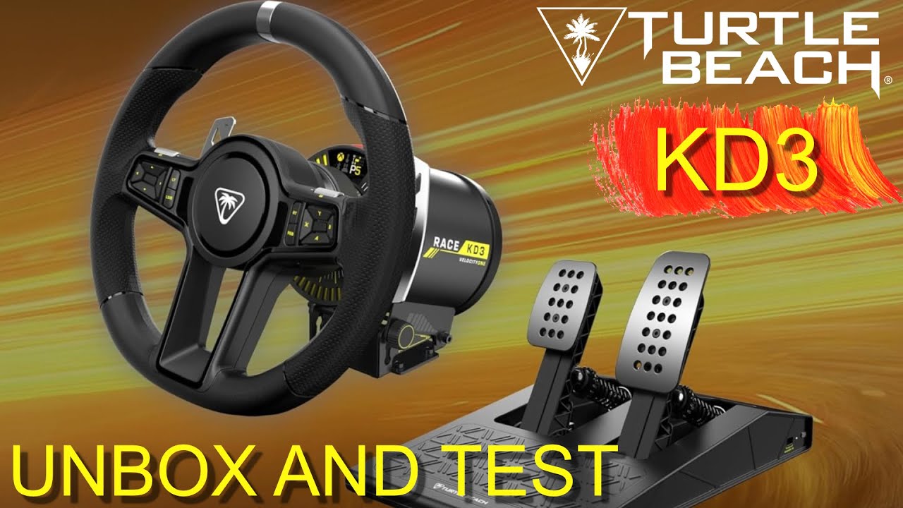 🔥 Рулевая система Turtle Beach KD3 с силовой обратной связью | Распаковка и тест-драйв! 🔥