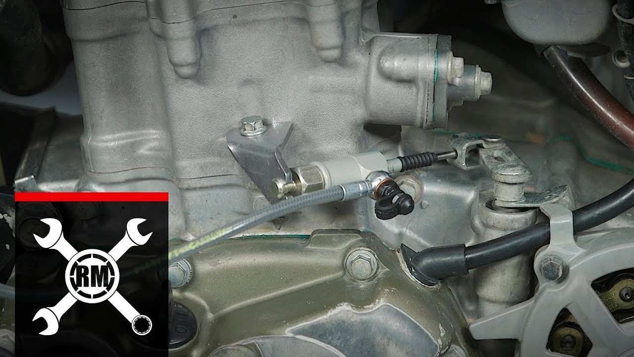 How To Install a Magura Hydraulic Clutch on a Honda CRF450R