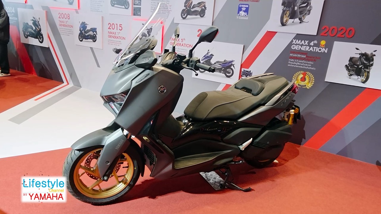 9 จุดอัพเกรดความพรีเมียมของ NEW YAMAHA XMAX TECH MAX รถยอดนิยมในยุโรป