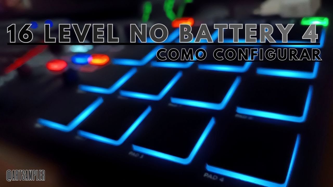 Como configurar o 16 Level no Battery 4 ( Amw Xpad Pro ) ( Avatar EMP 16 )