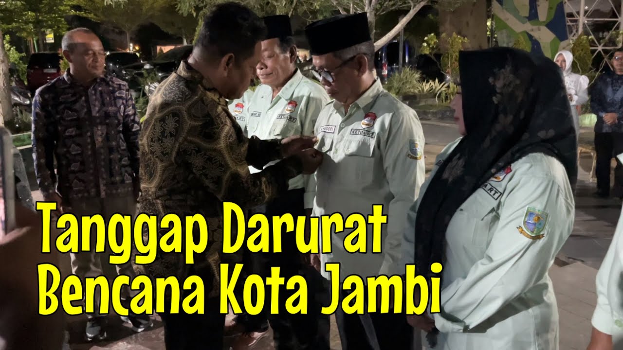 PENGUKUHAN FKRT & Rakor Tanggap Darurat Bencana Kota Jambi