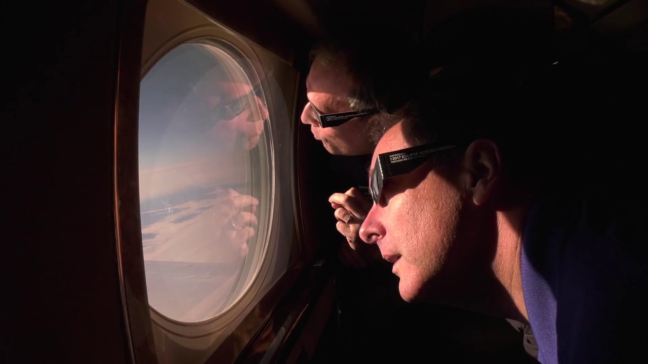 NASA's 2017 Solar Eclipse Coverage from 35,000 feet