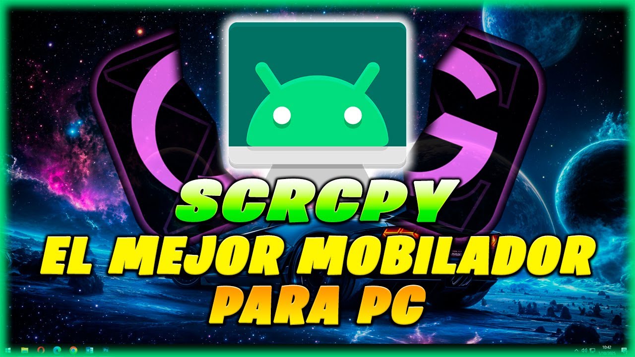 USAR NUESTRO CELULAR COMO EMULADOR EN LA PC | JUGAR CON TECLADO Y MOUSE | #scrcpy