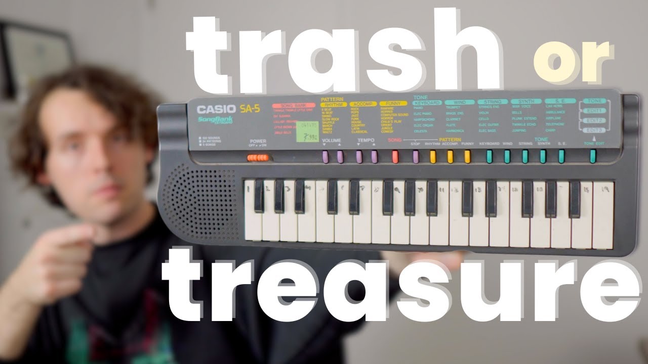 I Paid $8 For A Vintage Casio Keyboard