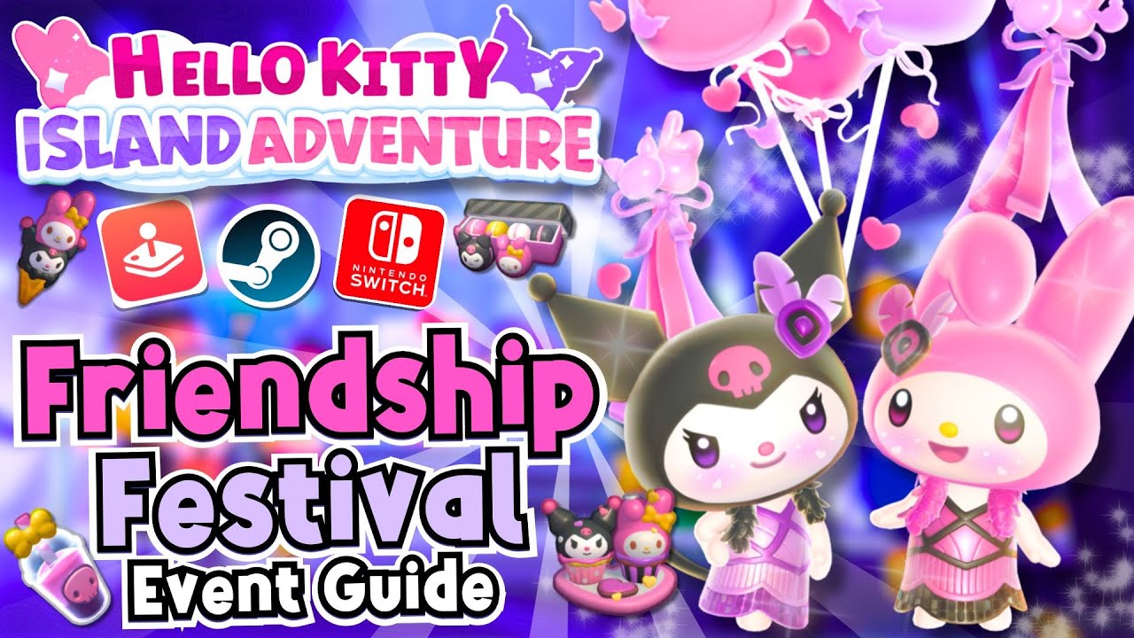 ALL Friendship Festival Recipes & How to get Friendship Charms Easily - Hello Kitty Island Adventure