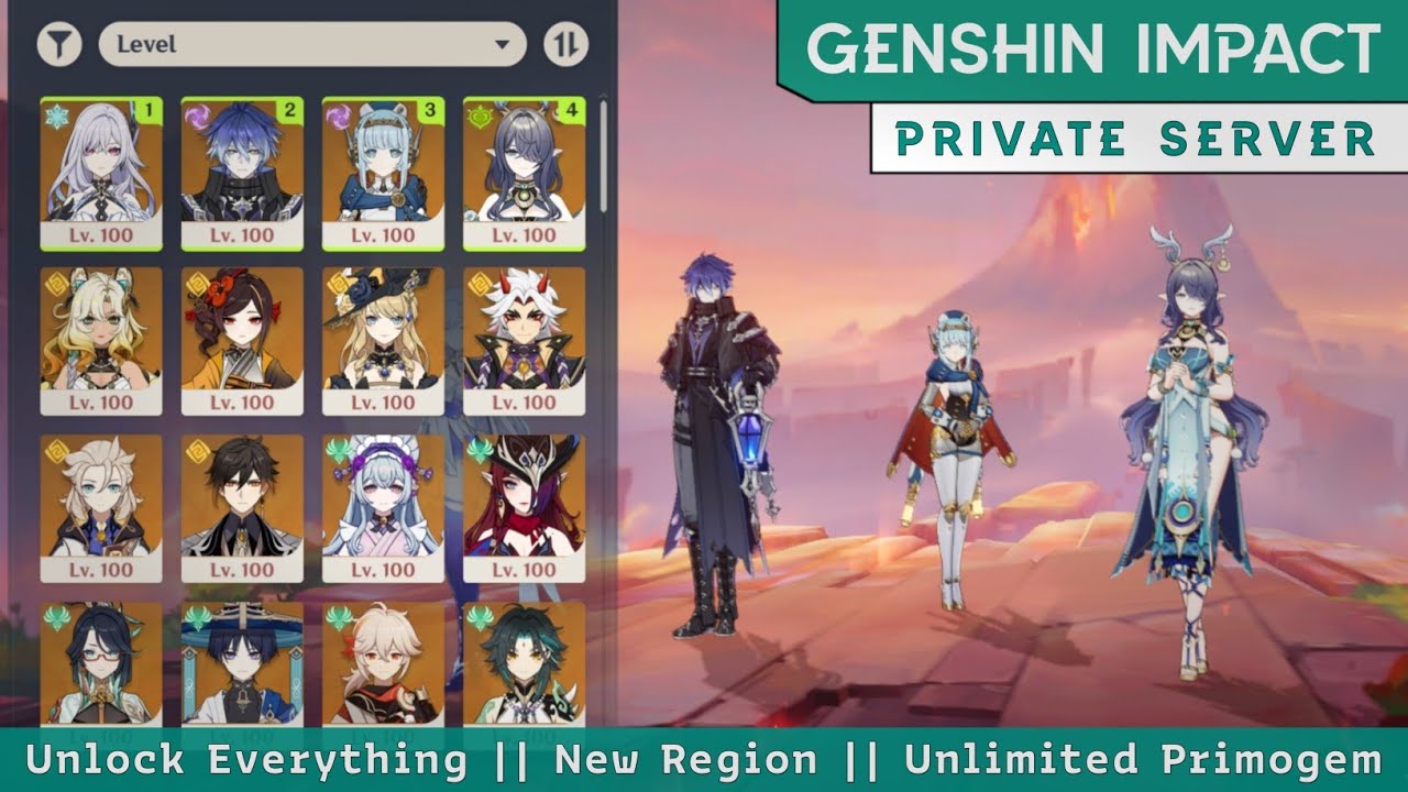 New GENSHIN IMPACT Private Server Yuuki Full SetUp Tutorial
