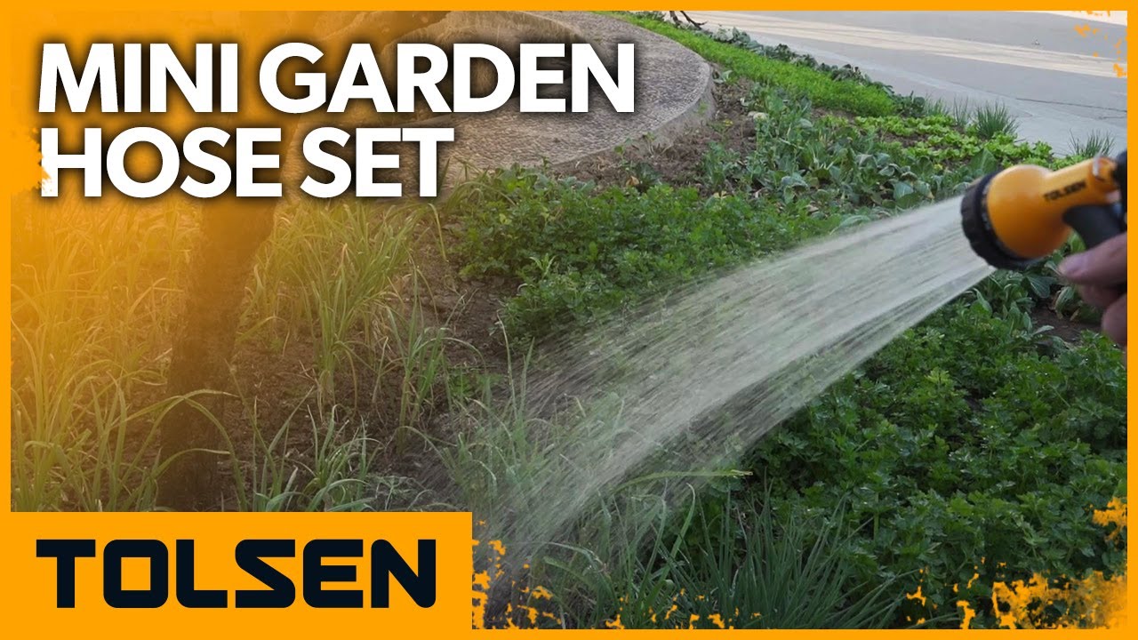 TOLSEN Mini Garden Hose Set Ideal for Gardening