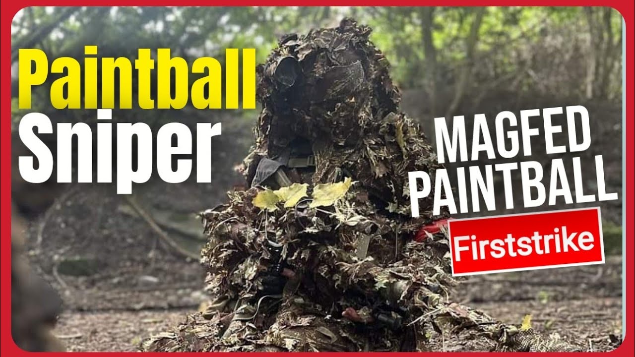 Paintballpark Westfalen - Magfed Event Sniper Gameplay
