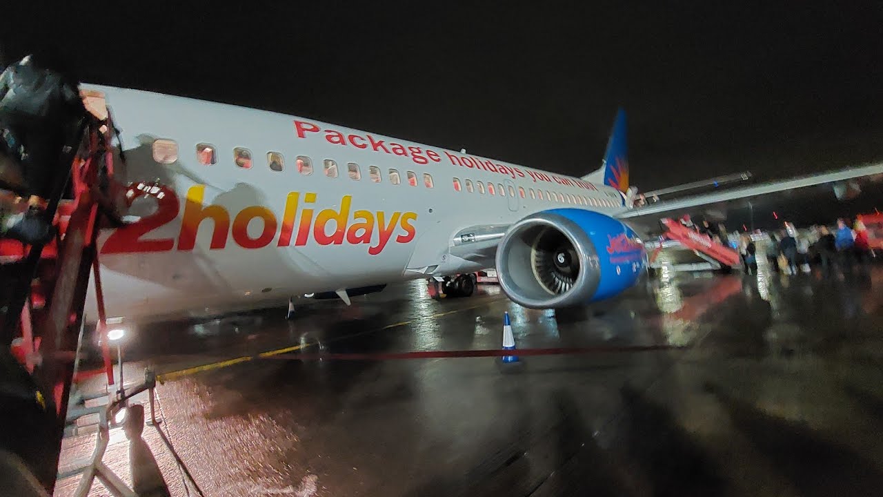 Jet2 Boeing 737-300 | Landing in Alicante | Seat 4A