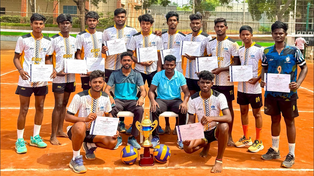 “FINALS” Set 1 KSREC VS KONGU Engineering College .. Anna University Zone 12 Tournament