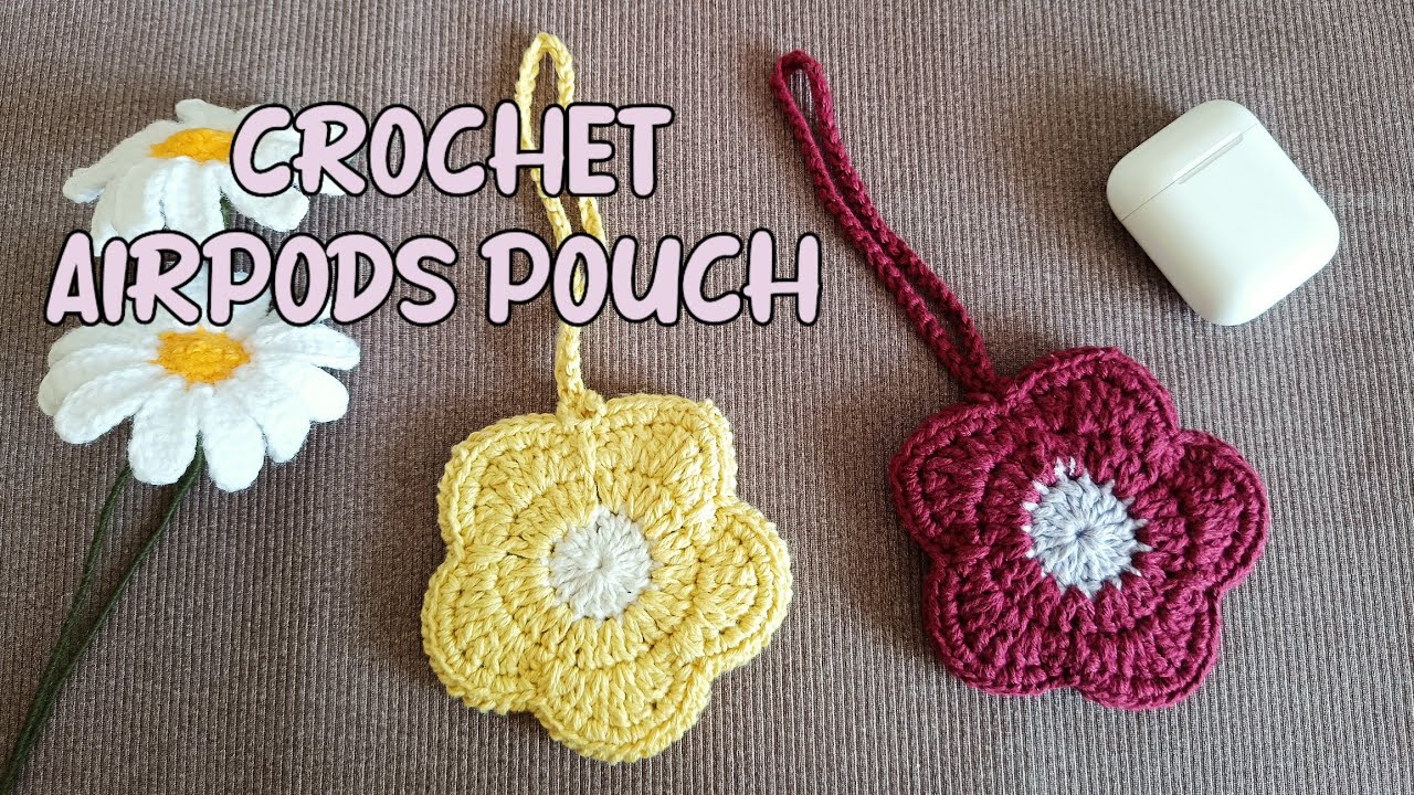 CROCHET AIRPODS POUCH 