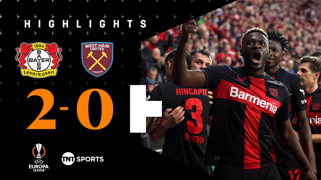 Subs Secure Victory! 😮‍💨 | Bayer Leverkusen 2-0 West Ham | UEFA Europa League Quarter-final