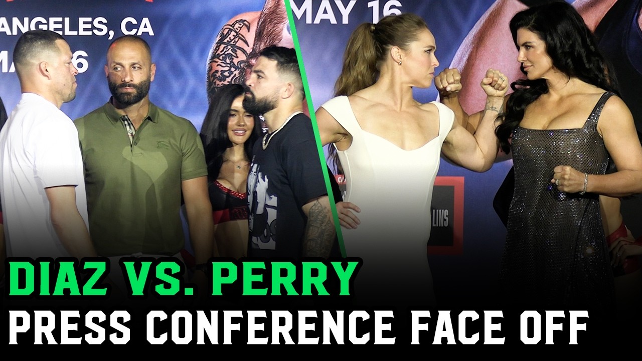 Nate Diaz vs. Mike Perry | Ronda Rousey vs. Gina Carano Face Off