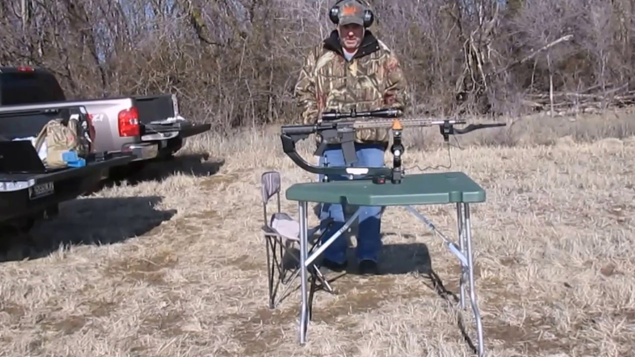 Shooting Test Loads For The 6x45 Using 55 Grain Nosler Varmageddon Bullet