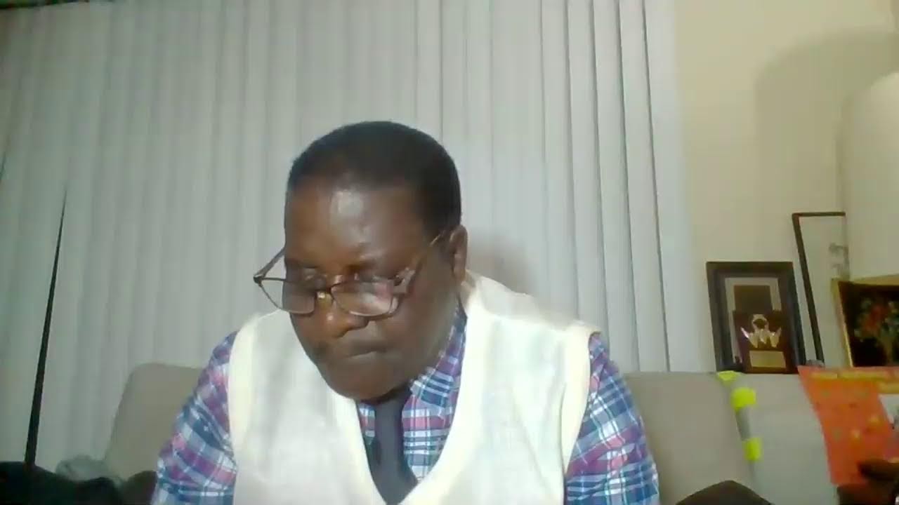 REV DR CHARLES SERUYANGE IS HERE.IN SCRIPURE1 KINGS 17 :1-6 AND MORE ,KNOWING NOT WHAT NEXT BUT GOD.