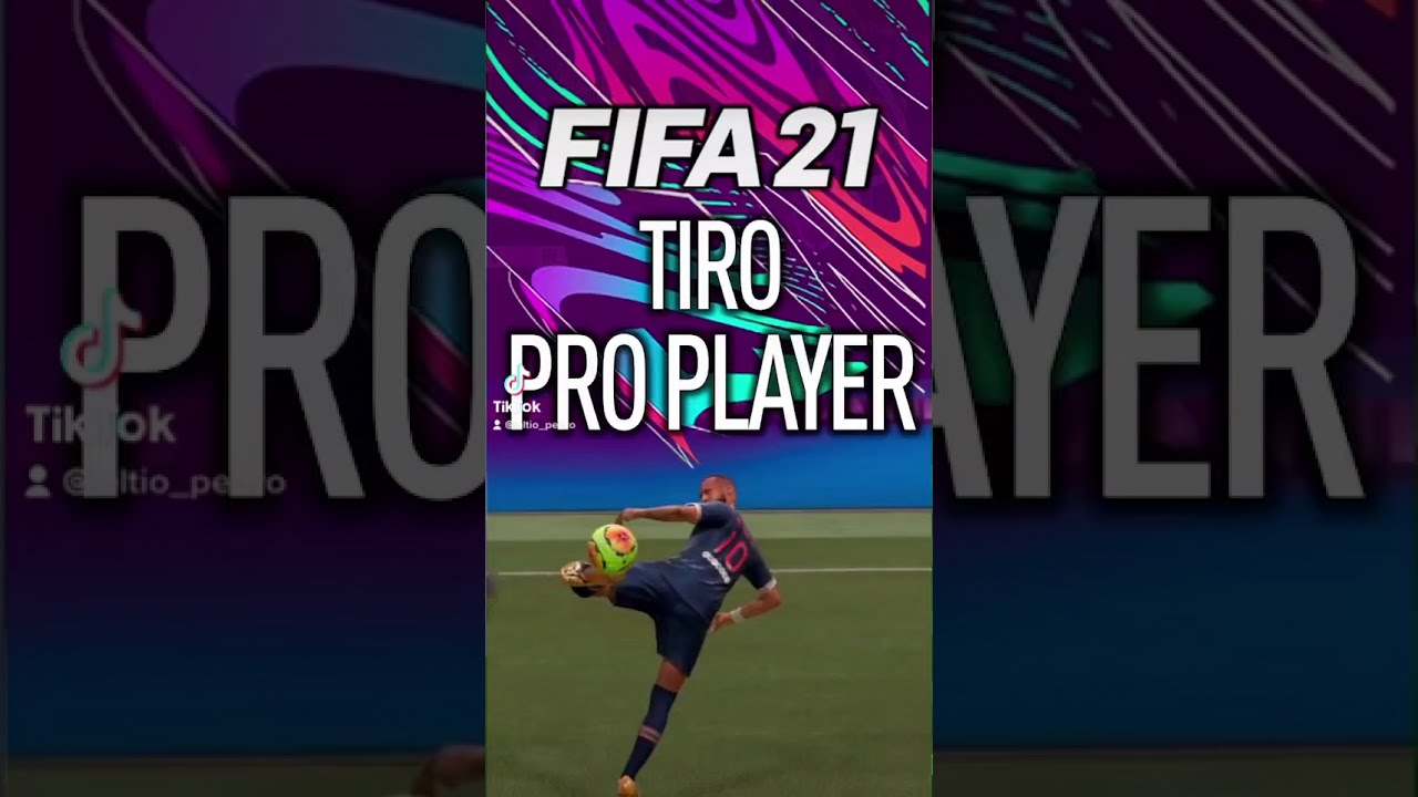 COMO HACER EL TIRO PROPLAYER en FIFA21 #Shorts #FIFASHORTS