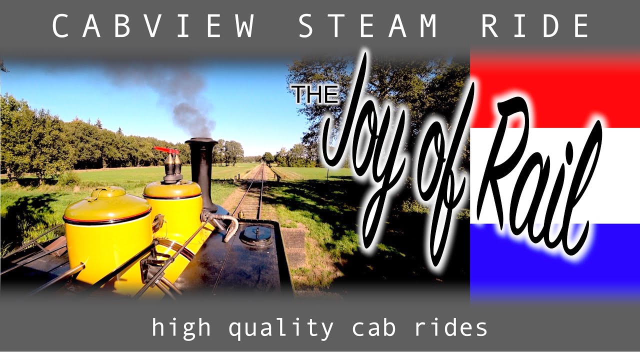 MBS Haaksbergen - Boekelo CABVIEW HOLLAND [STEAM] Museum Buurtspoorweg 30sep 2018