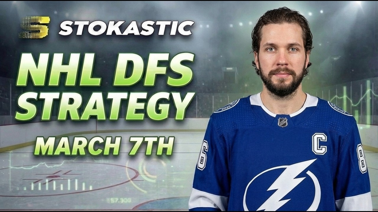 NHL DFS Strategy Saturday 3/7/26 | DraftKings & FanDuel Daily Fantasy Hockey Picks