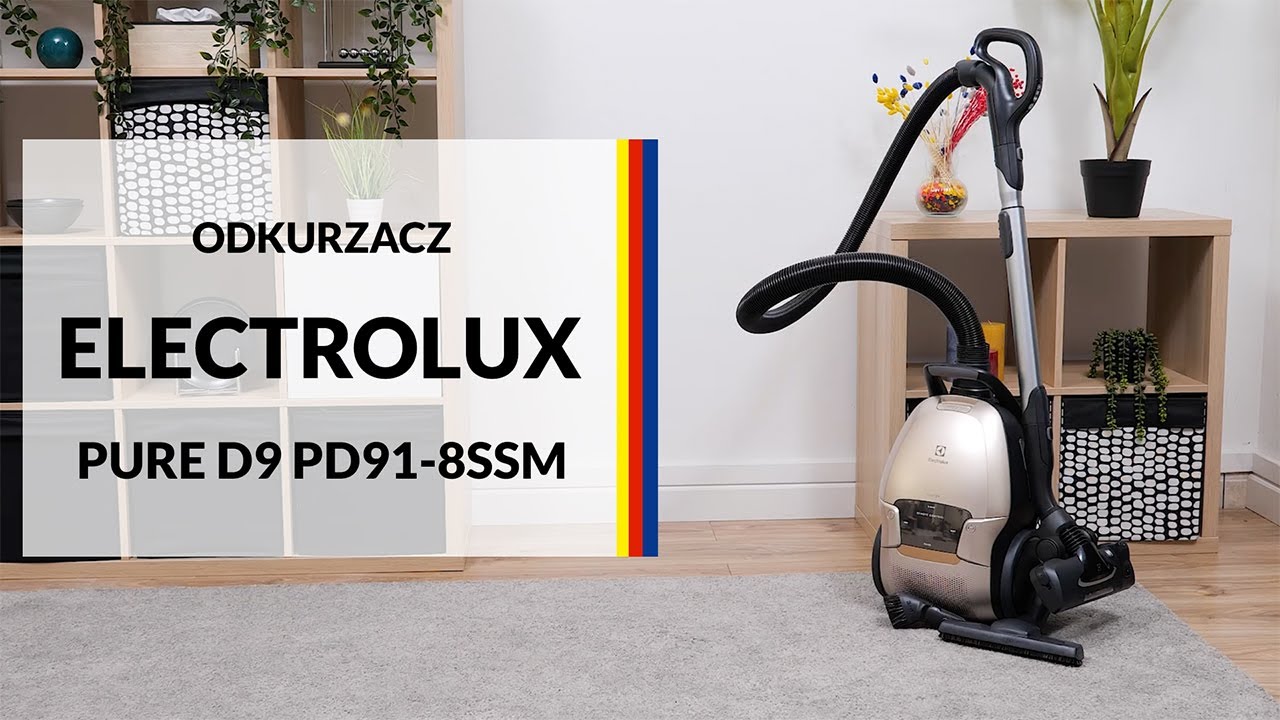 Odkurzacz tradycyjny Electrolux Pure D9 PD91-8SSM &ndash; dane techniczne &ndash; RTV EURO AGD
