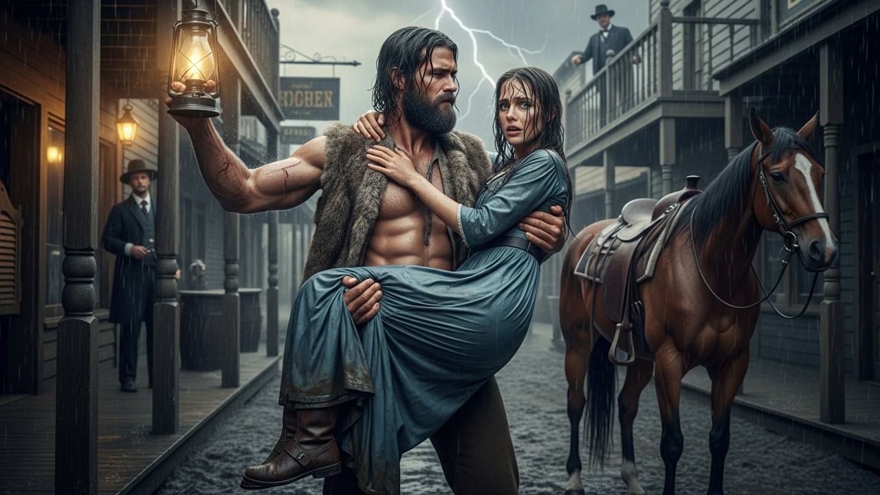 Mountain Man Saw Her Being Thrown Out in the Rain—He Gave Her His Dry Cabin and His Devoted Heart