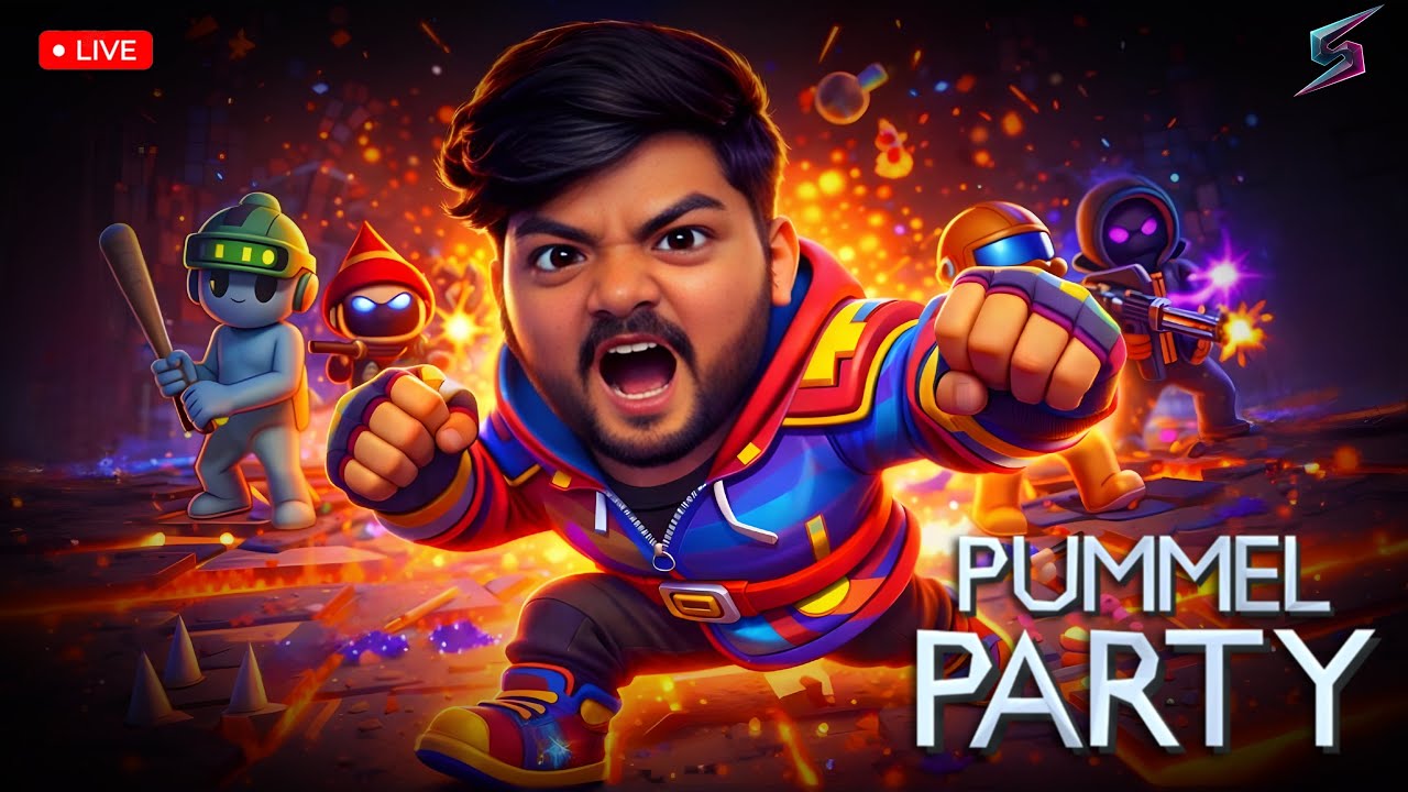 🔴(உருட்டுவோமா 🎲)PUMMEL PARTY FUNNY BOARD GAME || Ep-04 ||#strangeislive