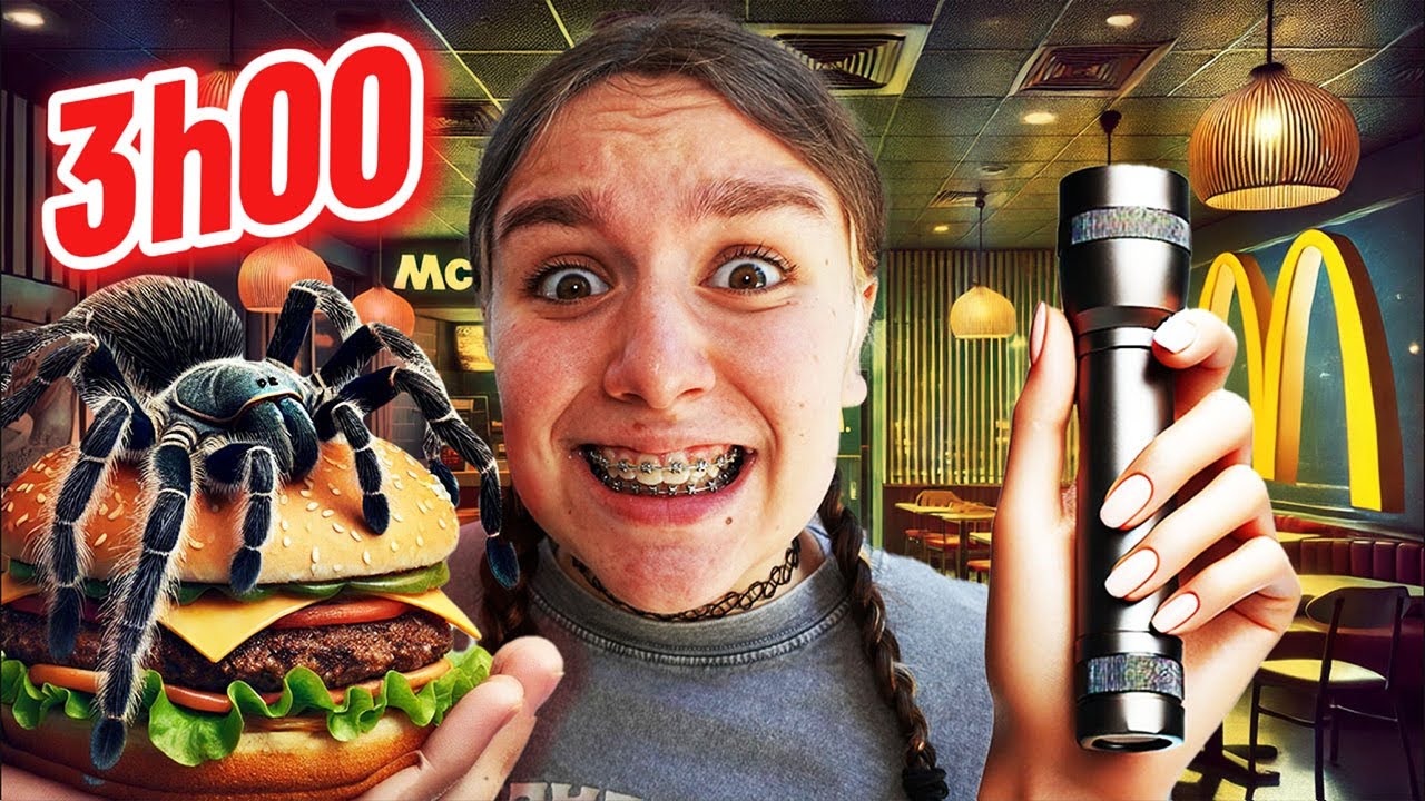 NE PAS RENTRER DANS UN MCDO A 3H DU MATIN ! - PINK LILY
