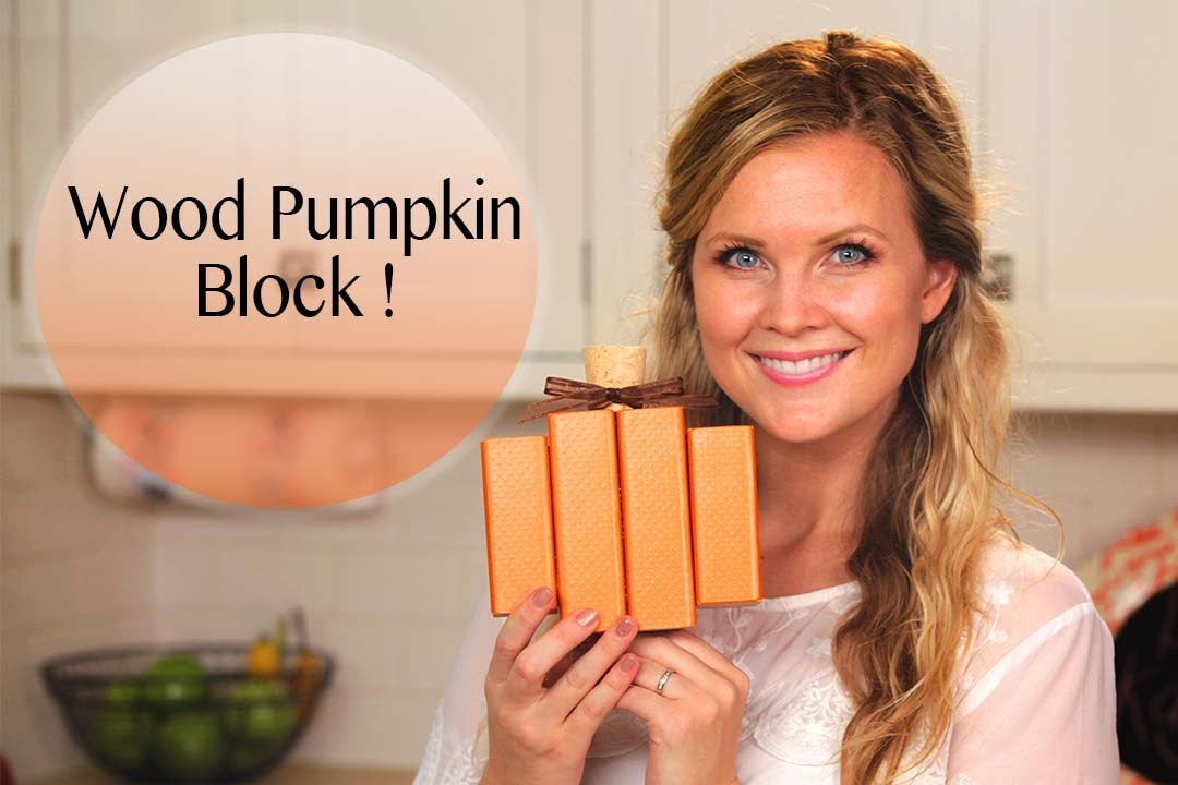 DIY Darling Wood Pumpkin!!