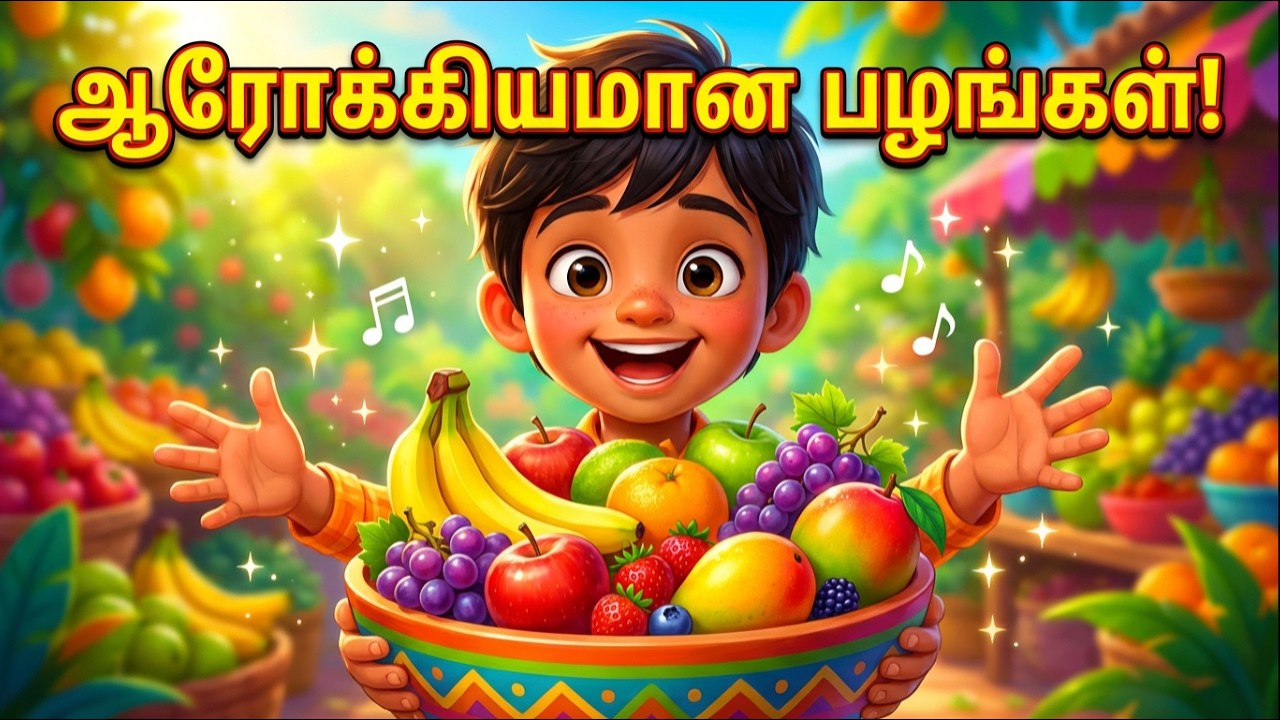 விஜயோட பழங்கள்! 🍌 | Fruits Song in Tamil for Kids | Vijay’s Kids World
