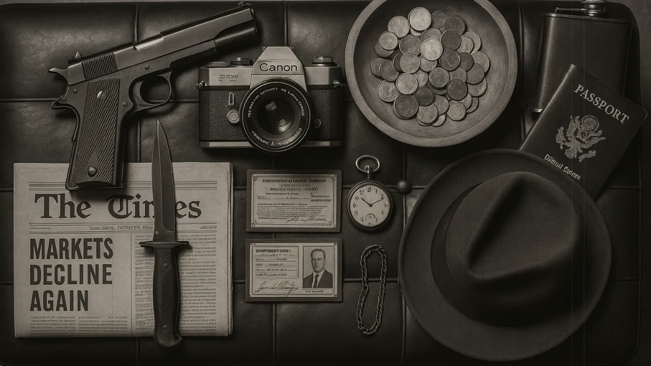 Detective Noir – Vintage 1940s Noir Jazz, Crime Ambience & Romantic Film Atmosphere [Full Album]