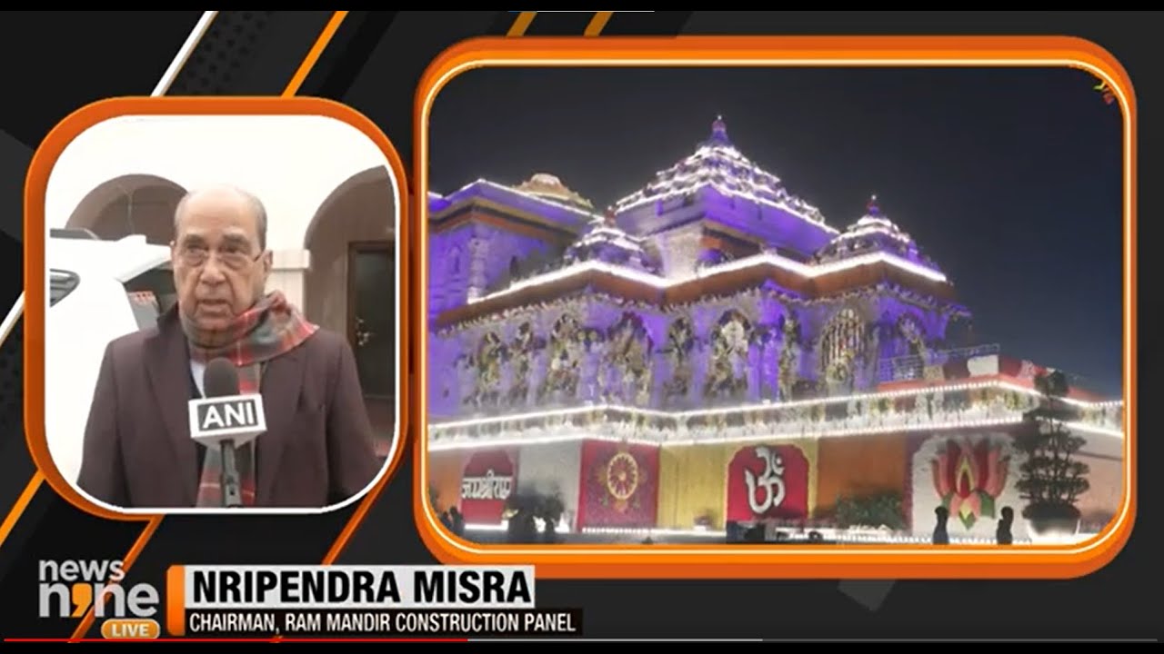 Exclusive: Ram Temple Grand Ceremony: Chairman Nripendra Mishra Ensures Grandeur, Unveils Plans |
