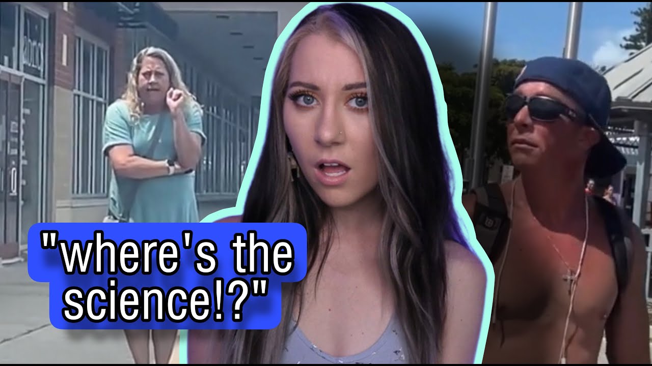 random woman HARASSES a pro-choice petitioner!
