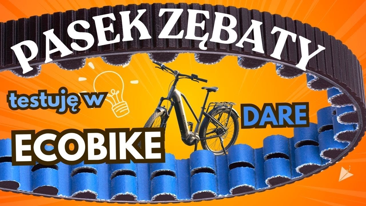 Test Ecobike Dare. Pasek zębaty w rowerze, przyszłość czy ślepy zaułek?