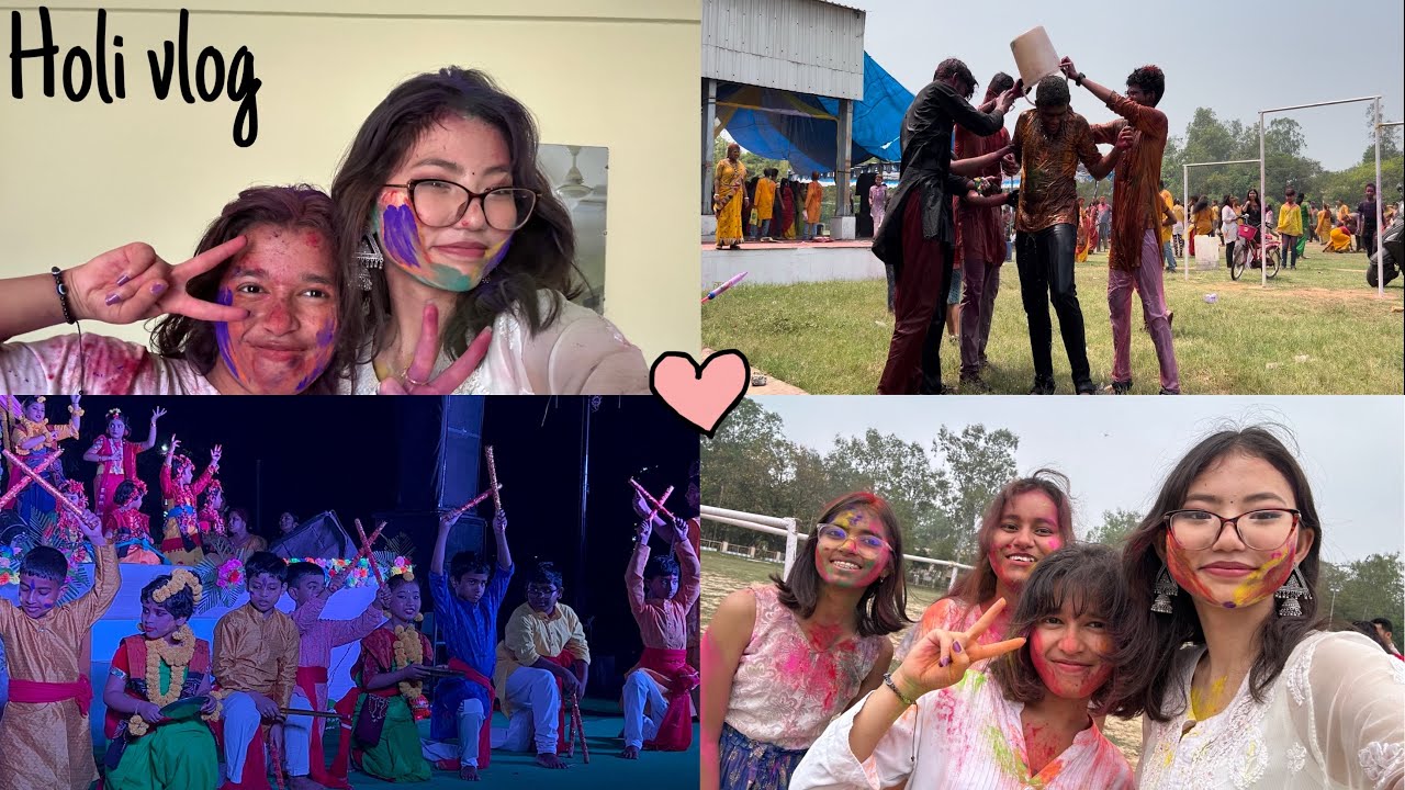 Holi vlog ....