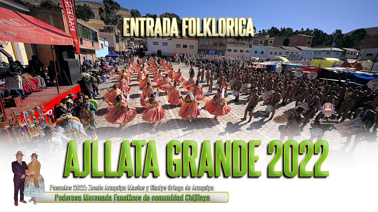 Ajllata Grande 2022 BANDA SUPER EXPLOSION junto a la Morenada FANATICOS DE CHIJILAYA