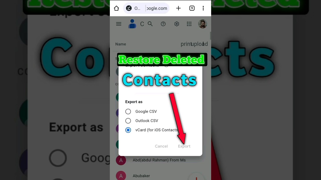 How to recover permanently DELETED Contacts without Backup from android #android #trick #shorts