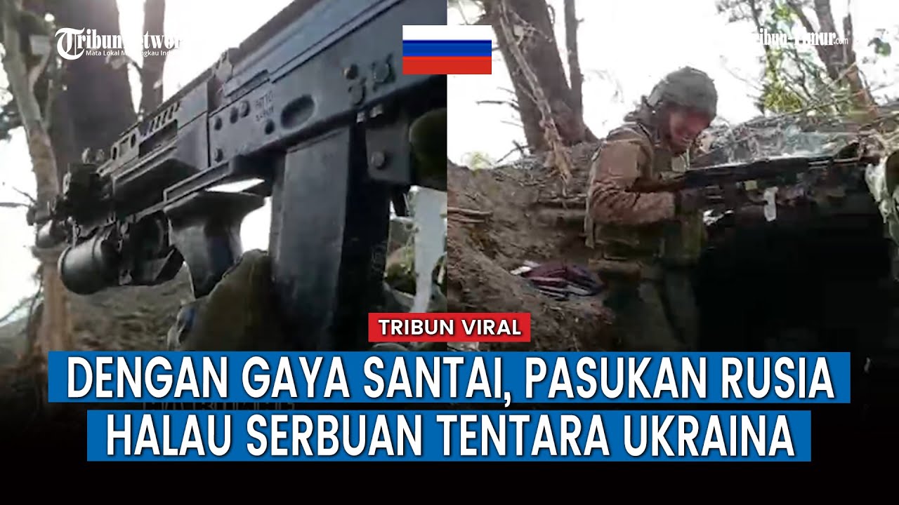 [FULL] Aksi Baku Tembak Pasukan Rusia vs Ukraina di Sinkovka, Tentara Ukraina Kewalahan!