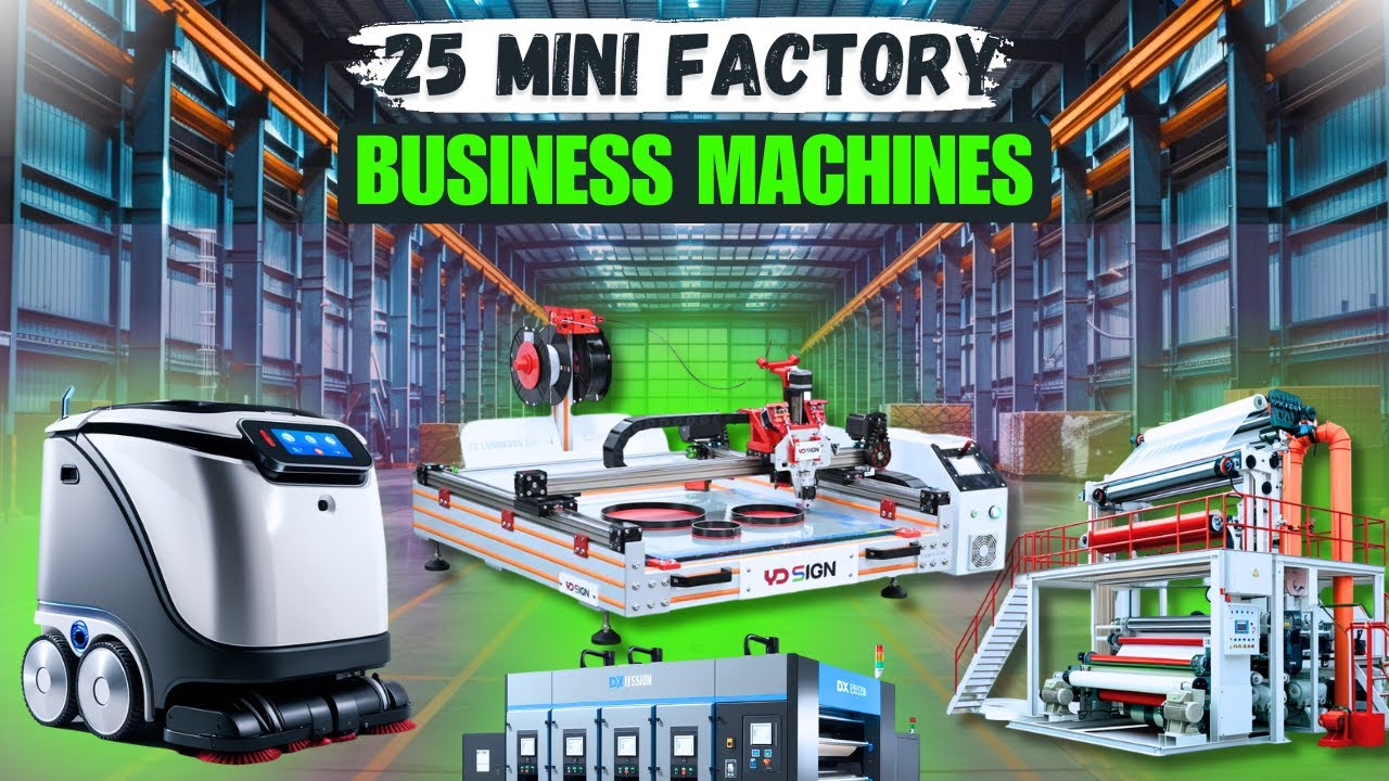 25 Business Machines You Can Buy Online To Make Money! 2025 Best Business Ideas