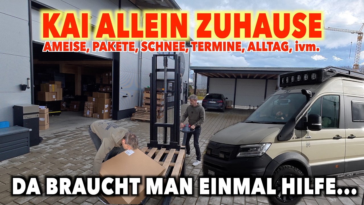 #1349 KLARSTELLUNG! SO NICHT! Muss was zu sagen!  ALLEIN BEIM BUB | Kampf mit Paket | Sensor Defekt?