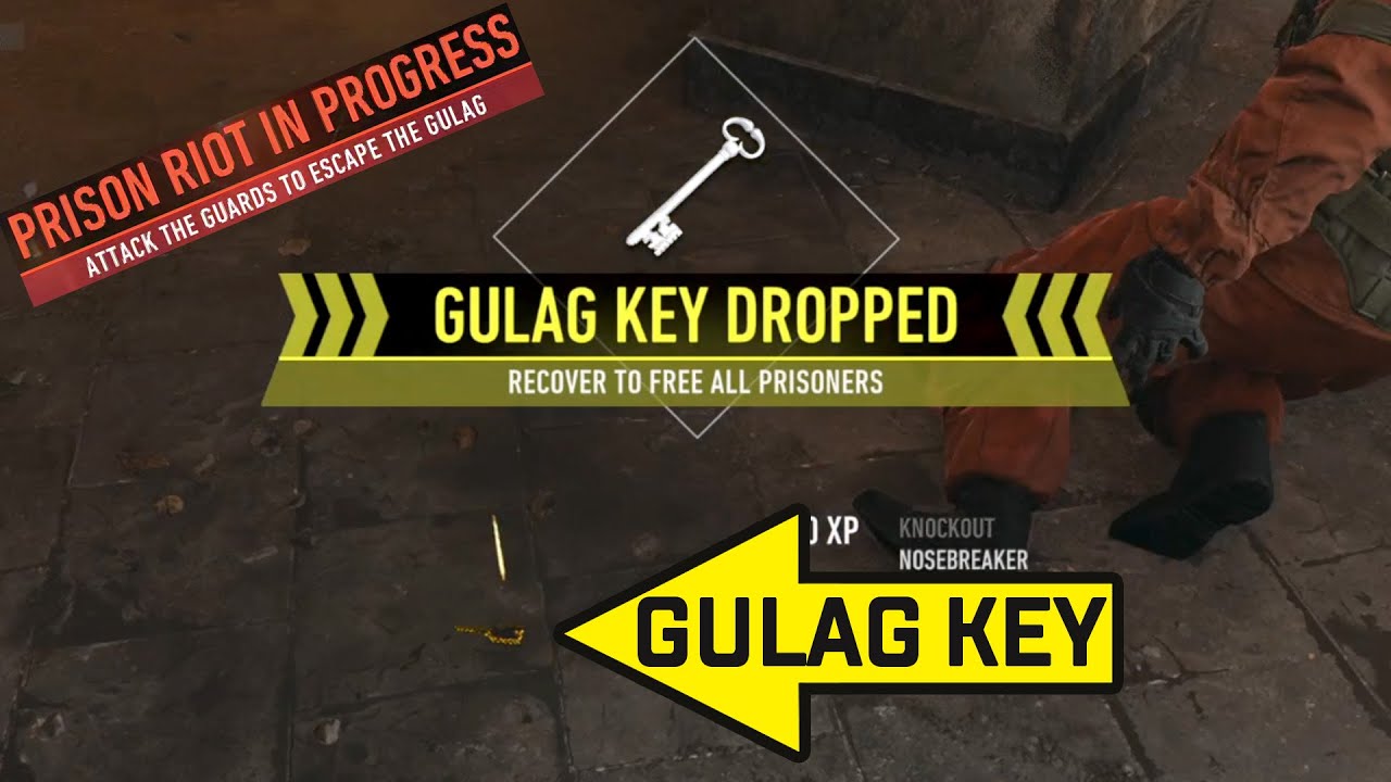 Warzone Prison Riot Gulag Key S4.5